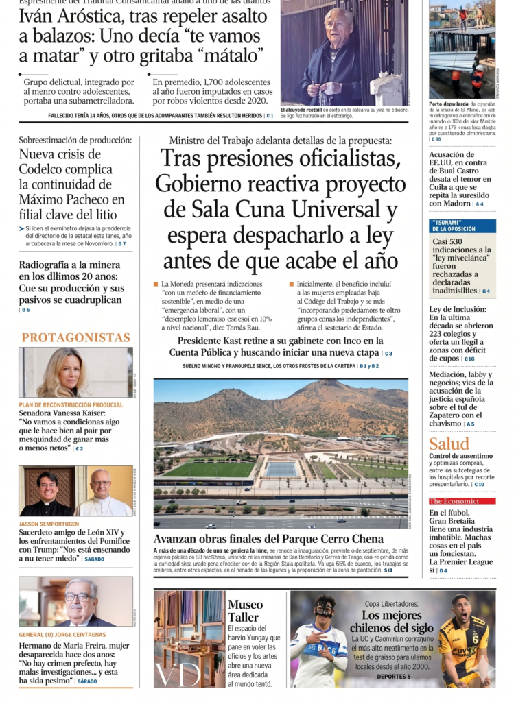 Cerro chena próximo a inaugurar, infraestructura deportiva por Espacio Deportivo
