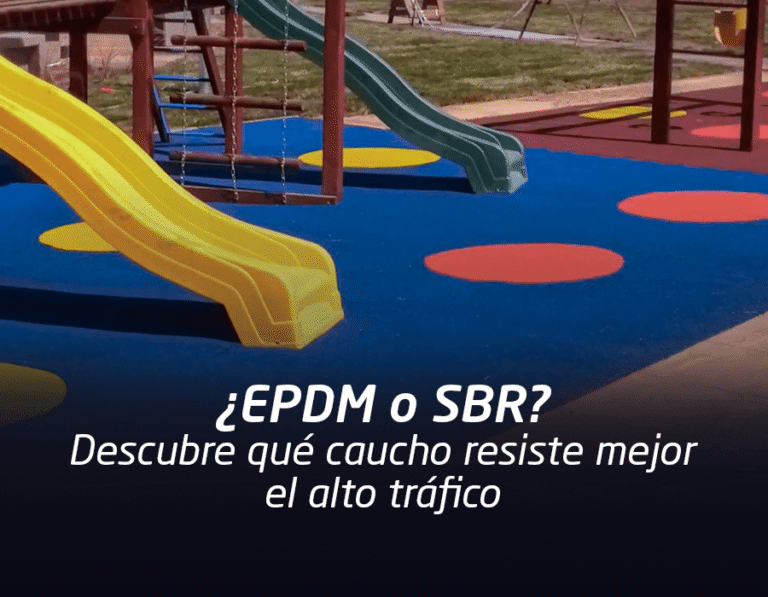 Piso EPDM para proyectos deportivos de alto tráfico - espacio deportivo