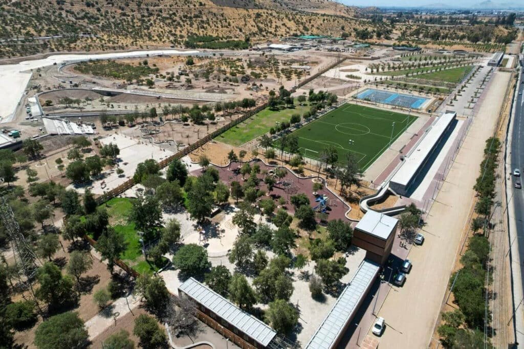 Infraestructura deportiva Cerro Chena - Espacio Deportivo