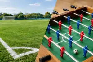 Medidas de una cancha de fútbol y futbolito