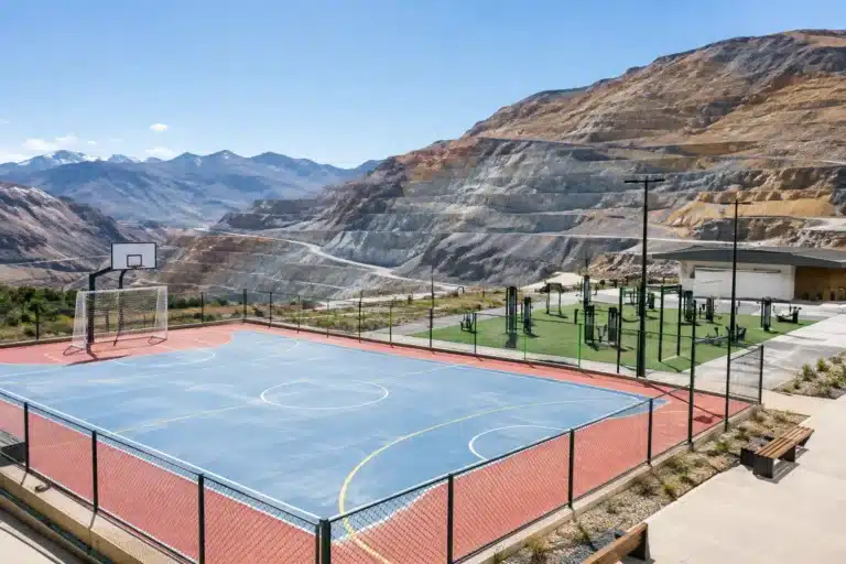 Ejemplos de complejos deportivos mineros